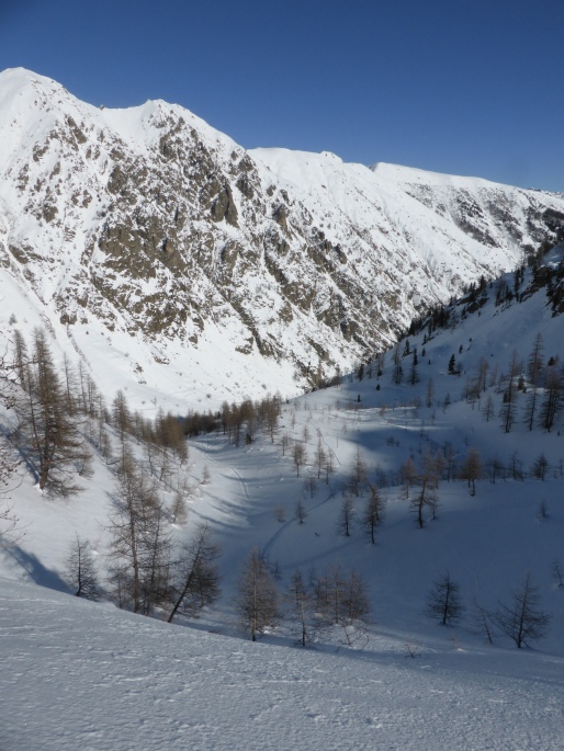 Foto: Manfred Karl / Skitour / Quota 2515 / Der untere Teil des schönen Kares / 28.11.2016 20:32:05