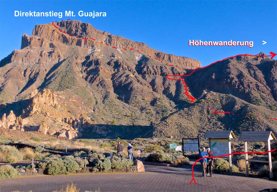 Foto: Walter Ruttinger / Wandertour / Teneriffa Höhenwanderung Caldera del Teide SW / 08.04.2016 13:12:48