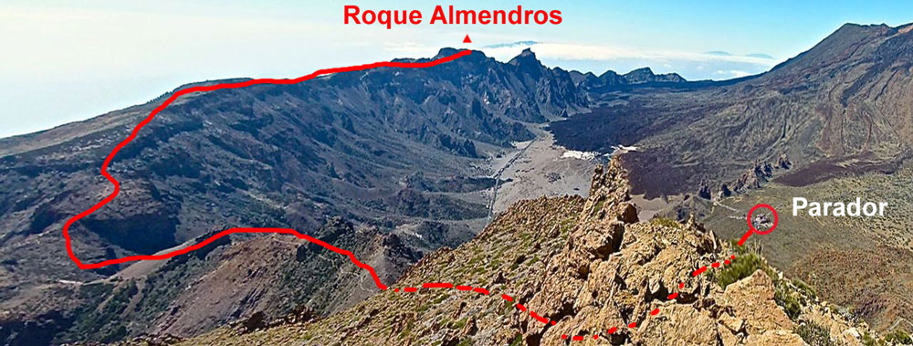 Foto: Walter Ruttinger / Wandertour / Teneriffa Höhenwanderung Caldera del Teide SW / 08.04.2016 12:47:38