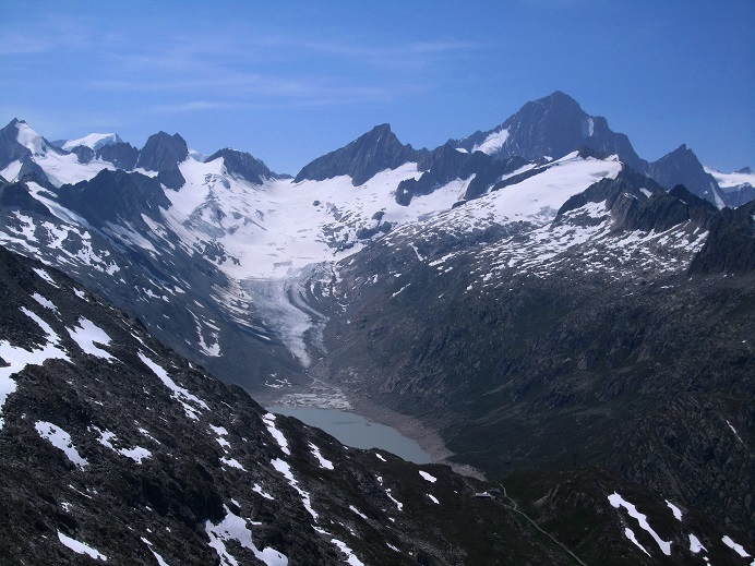 Foto: Andreas Koller / Wandertour / Sidelhorn mit Gletscherblick (2764m) / Finsteraarhorn (4274m) / 25.04.2016 01:59:58