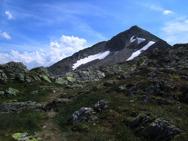 Foto: Andreas Koller / Wandertour / Sidelhorn mit Gletscherblick (2764m) / Rückblick zum Sidelhorn / 25.04.2016 01:55:56