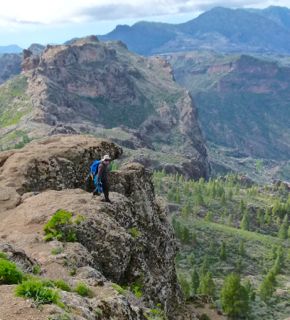 Foto: Walter Ruttinger / Wandertour / Gran Canaria Pico de las Nieves Höhenpanorama- / 26.04.2016 13:43:38