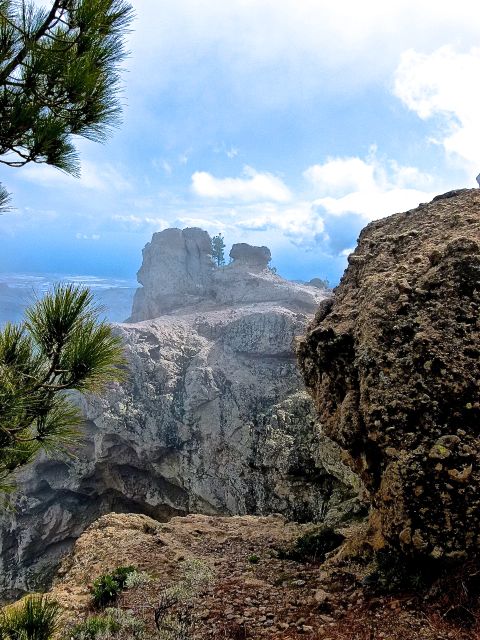 Foto: Walter Ruttinger / Wandertour / Gran Canaria Pico de las Nieves Höhenpanorama- / Corona-Wolkenlayer ziehen auf / 26.04.2016 13:42:50