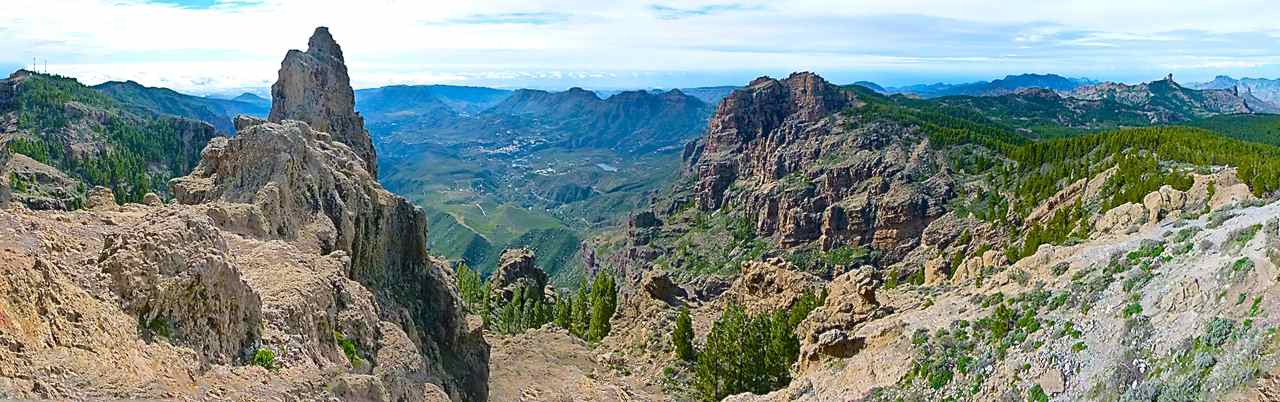 Foto: Walter Ruttinger / Wandertour / Gran Canaria Pico de las Nieves Höhenpanorama- / On Top of GC / 26.04.2016 13:35:55