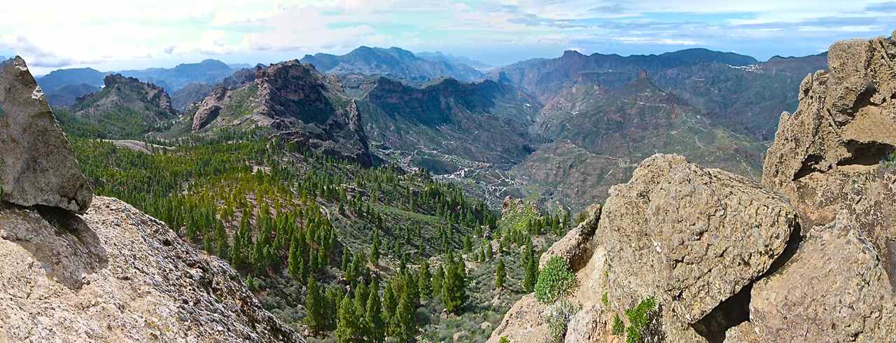 Foto: Walter Ruttinger / Wandertour / Gran Canaria Pico de las Nieves Höhenpanorama- / On Top of GC / 26.04.2016 13:34:24