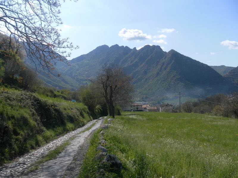 Foto: Wolfgang Lauschensky / Wandertour / Monte Pura - Punta Tisdel Überschreitung / Der Monte Pura Kamm / 26.04.2016 16:19:27