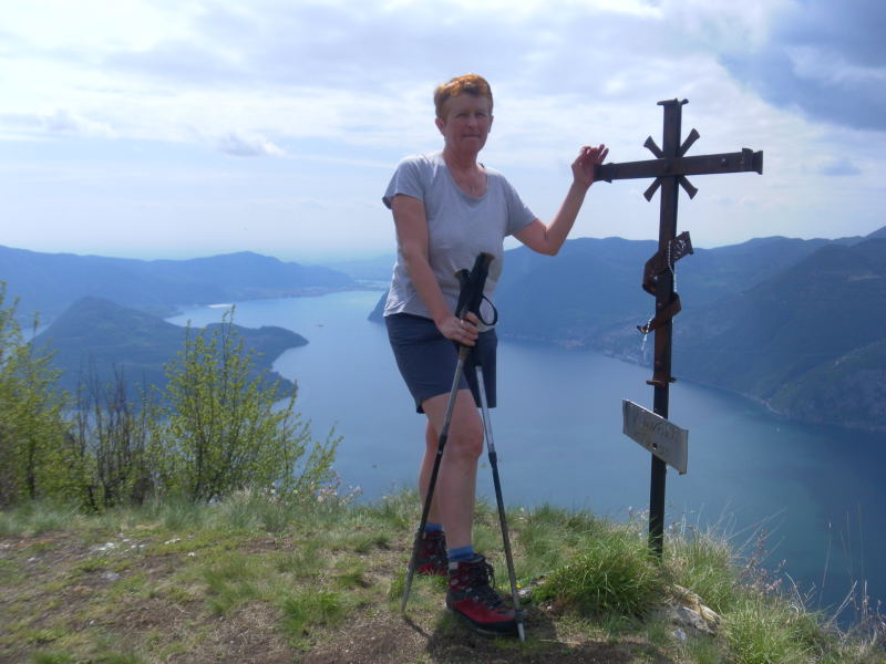 Foto: Wolfgang Lauschensky / Wandertour / Corna Trentapassi und Monte Vignole / Monte Vignole und Iseosee / 26.04.2016 19:04:59