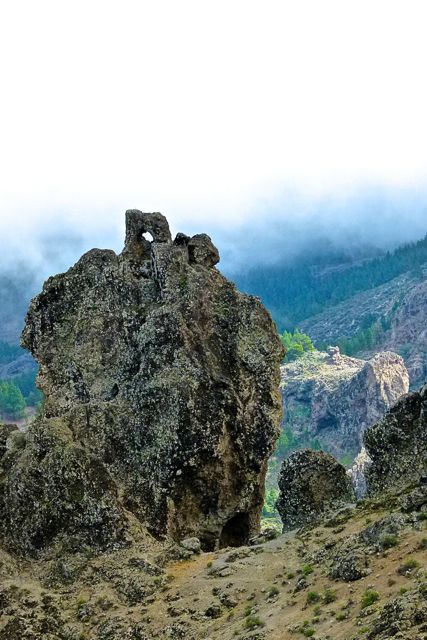 Foto: Walter Ruttinger / Wandertour / Gran Canaria: Roque Nublo / El Montanon Rund- / 28.04.2016 09:11:54