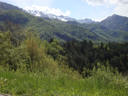Foto: Wolfgang Dröthandl / Wandertour / Ta Lipa Pot - Wanderrunde im Val Resia / Val Resia von Stolvizza talauswärts / 02.05.2016 08:27:34