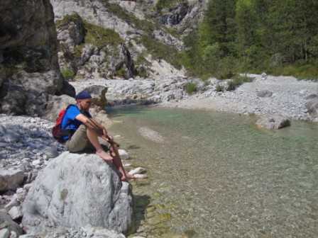 Foto: Wolfgang Dröthandl / Wandertour / Moggessa di qua, Moggessa di la und Stavoli - vergessene Dörfer in Friaul / Furt überwunden... / 10.05.2016 13:43:47
