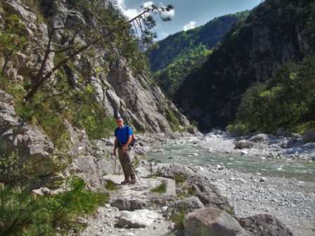 Foto: Wolfgang Dröthandl / Wandertour / Moggessa di qua, Moggessa di la und Stavoli - vergessene Dörfer in Friaul / Glagno - Schlucht talauswärts / 10.05.2016 13:37:04