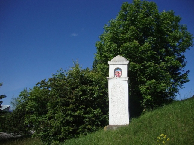 Foto: Wolfgang Dröthandl / Wandertour / Gösing - Überschreitung von Ternitz nach Grünbach / Schneeberg / Unterhalb des Friedhofs (Hl. Florian - Feuerwehr) / 23.05.2016 16:03:09