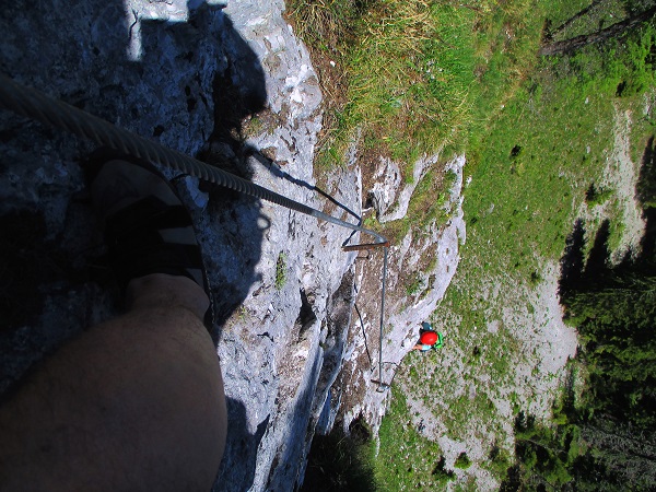 Foto: Andreas Koller / Klettersteigtour / Klettersteig Spielmäuer: Tristans Kirchbogensteig (1360m) / 03.06.2016 17:53:13