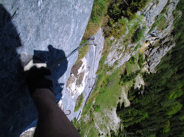 Foto: Andreas Koller / Klettersteigtour / Klettersteig Spielmäuer: Tristans Kirchbogensteig (1360m) / 03.06.2016 17:52:26