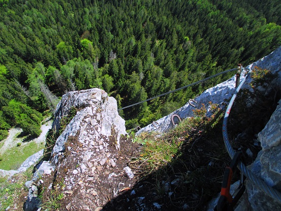 Foto: Andreas Koller / Klettersteigtour / Klettersteig Spielmäuer: Tristans Kirchbogensteig (1360m) / 03.06.2016 17:50:37