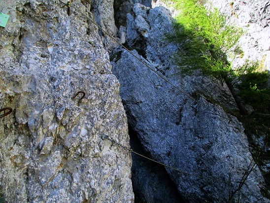Foto: Andreas Koller / Klettersteigtour / Klettersteig Spielmäuer: Tristans Kirchbogensteig (1360m) / 03.06.2016 17:50:18