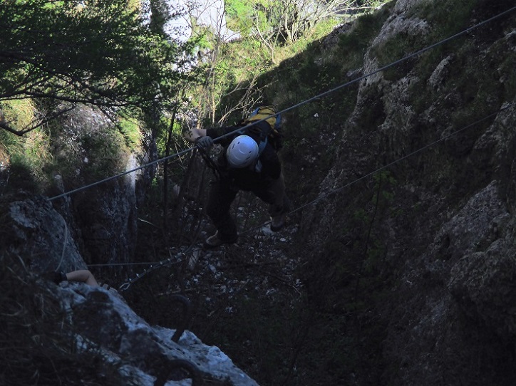 Foto: Andreas Koller / Klettersteigtour / Klettersteig Spielmäuer: Tristans Kirchbogensteig (1360m) / 03.06.2016 17:50:00