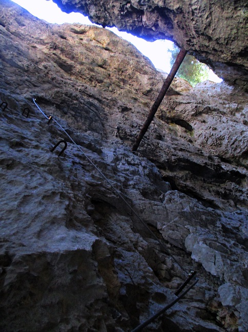 Foto: Andreas Koller / Klettersteigtour / Klettersteig Spielmäuer: Tristans Kirchbogensteig (1360m) / 03.06.2016 17:49:12