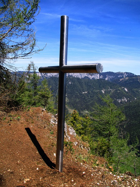 Foto: Andreas Koller / Klettersteigtour / Klettersteig Spielmäuer: Tristans Kirchbogensteig (1360m) / Gipfel Spielmäuer / 03.06.2016 17:46:58