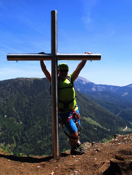 Foto: Andreas Koller / Klettersteigtour / Klettersteig Spielmäuer: Tristans Kirchbogensteig (1360m) / 03.06.2016 17:46:08
