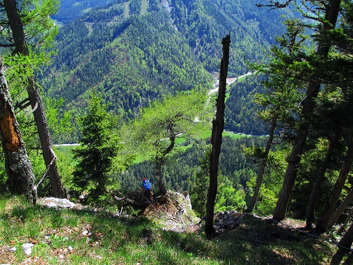 Foto: Andreas Koller / Klettersteigtour / Klettersteig Spielmäuer: Tristans Kirchbogensteig (1360m) / 03.06.2016 17:45:33
