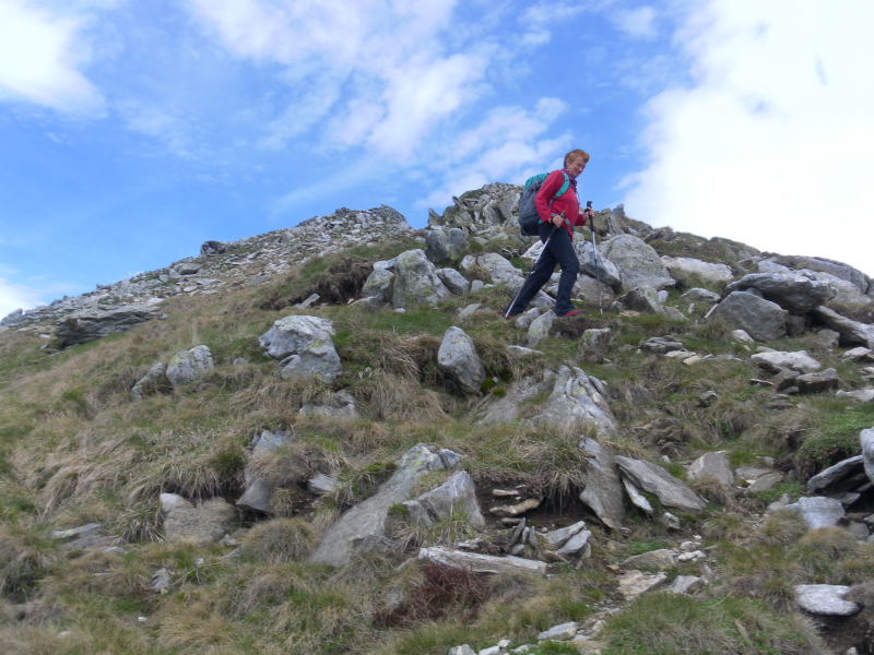 Foto: Wolfgang Lauschensky / Wandertour / Monte Berlinghera 1666m / Gipfelschrofen / 05.06.2016 14:36:40
