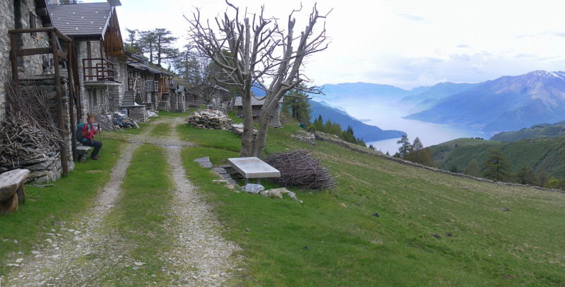 Foto: Wolfgang Lauschensky / Wandertour / Monte Berlinghera 1666m / Alpe Pescedo / 05.06.2016 14:36:03