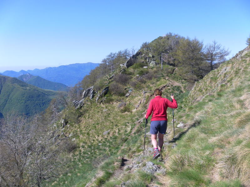 Foto: Wolfgang Lauschensky / Wandertour / Monte Legnoncino 1714m / Gipfelkamm / 05.06.2016 18:18:44