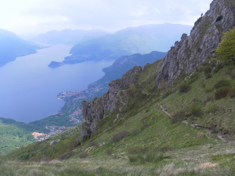 Foto: Wolfgang Lauschensky / Wandertour / Monte Bregagno 2107m / Abstieg aus der Forcoletta / 05.06.2016 20:55:40