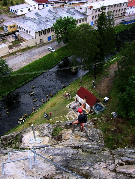 Foto: Andreas Koller / Klettersteigtour / Via ferrata Ledova Stena (444m) / 10.06.2016 03:57:13