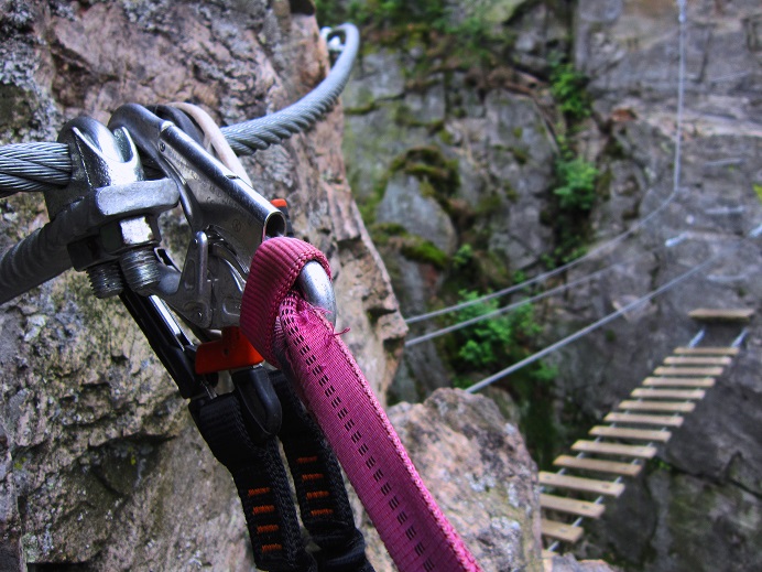 Foto: Andreas Koller / Klettersteigtour / Via ferrata Ledova Stena (444m) / 10.06.2016 03:56:59