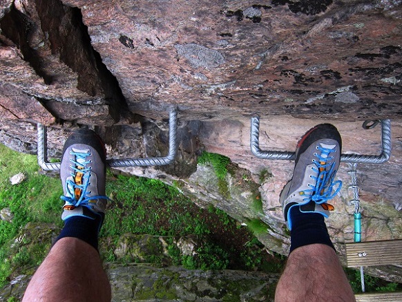 Foto: Andreas Koller / Klettersteigtour / Via ferrata Ledova Stena (444m) / 10.06.2016 03:56:42