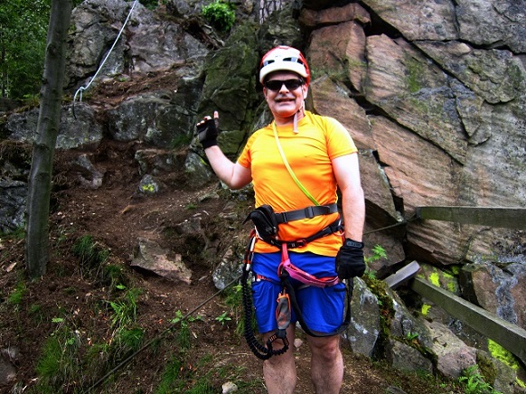 Foto: Andreas Koller / Klettersteigtour / Via ferrata Ledova Stena (444m) / 10.06.2016 03:56:10