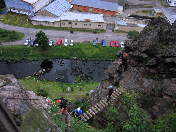 Foto: Andreas Koller / Klettersteigtour / Via ferrata Ledova Stena (444m) / 10.06.2016 03:56:01