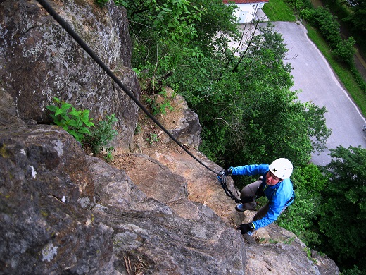 Foto: Andreas Koller / Klettersteigtour / Klettersteig Martinswand Deggendorf (378m) / 22.06.2016 00:14:24