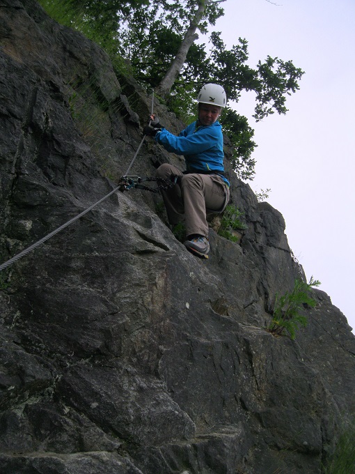 Foto: Andreas Koller / Klettersteigtour / Klettersteig Martinswand Deggendorf (378m) / 22.06.2016 00:13:21