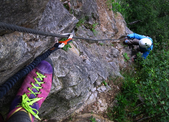 Foto: Andreas Koller / Klettersteigtour / Klettersteig Martinswand Deggendorf (378m) / 22.06.2016 00:11:43