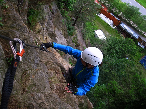 Foto: Andreas Koller / Klettersteigtour / Klettersteig Martinswand Deggendorf (378m) / 22.06.2016 00:11:24