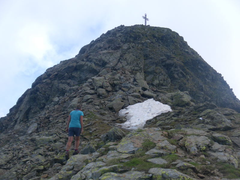 Foto: Wolfgang Lauschensky / Wandertour / Monte Legnone 2609m über Westgrat / am Gipfelaufschwung / 30.06.2016 19:19:41