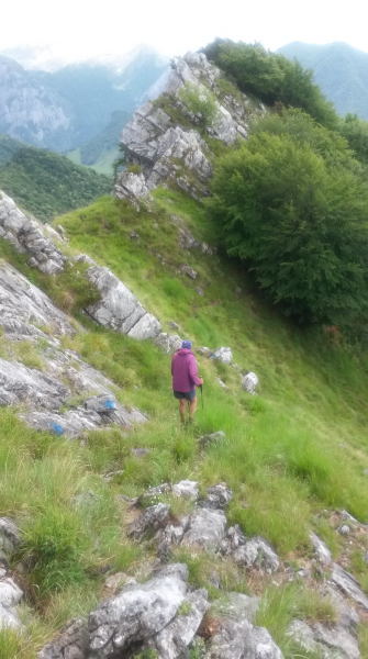 Foto: Wolfgang Lauschensky / Wandertour / Pizzi di Parlasco / Kammwandern / 02.07.2016 20:24:38