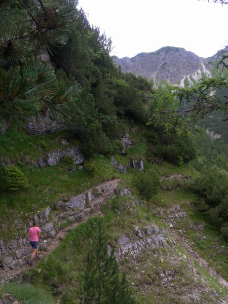 Foto: Wolfgang Lauschensky / Wandertour / Notkarspitze 1889m Überschreitung / Querung der Westflanke / 21.07.2016 16:32:56