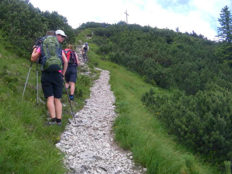 Foto: Wolfgang Lauschensky / Wandertour / Notkarspitze 1889m Überschreitung / Abstieg oder Abfahrt vom Ziegelspitz / 21.07.2016 16:30:45