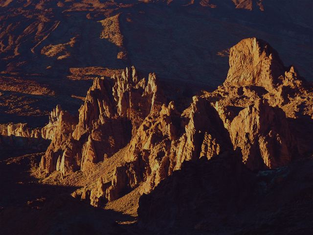 Foto: Walter Ruttinger / Wandertour / Teneriffa Pico del Teide direkt. Seriös dokumentierte / Sonnenuntergang Roques de Garcia / 11.08.2016 15:50:01