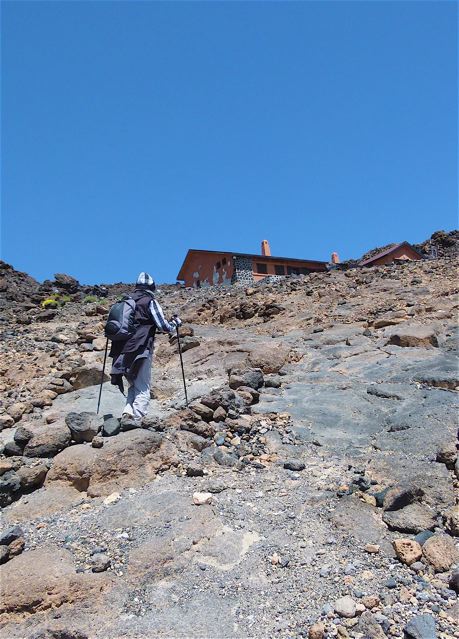 Foto: Walter Ruttinger / Wandertour / Teneriffa Pico del Teide direkt. Seriös dokumentierte / Refugio de Altavista / 11.08.2016 16:03:16