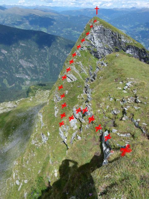 Foto: Walter Ruttinger / Wandertour / Stoder neue Überschreitung zu Gmeineck 2592m / 21.08.2016 16:52:01