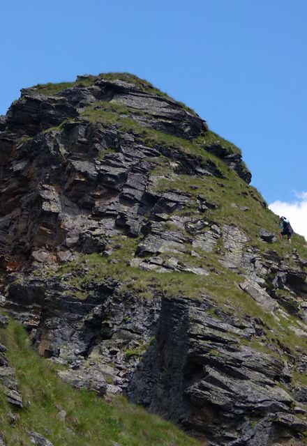Foto: Walter Ruttinger / Wandertour / Marterle- Zellinkopf volle Kammrunde / Letzte Meter zur Hochnase / 05.09.2016 19:21:33