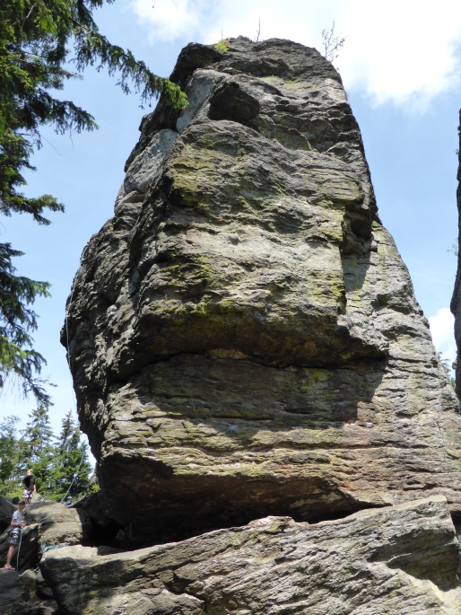 Foto: Manfred Karl / Wandertour / Kaitersberg Überschreitung / Rauchröhren - beliebte Kletterfelsen / 02.10.2016 20:05:07