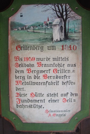 Foto: Wolfgang Dröthandl / Wandertour / Jauling und Guglzipf / Unterstand am Guglzipf - hier existierte einst eine Betriebs - Seilbahn / 16.11.2016 17:00:55