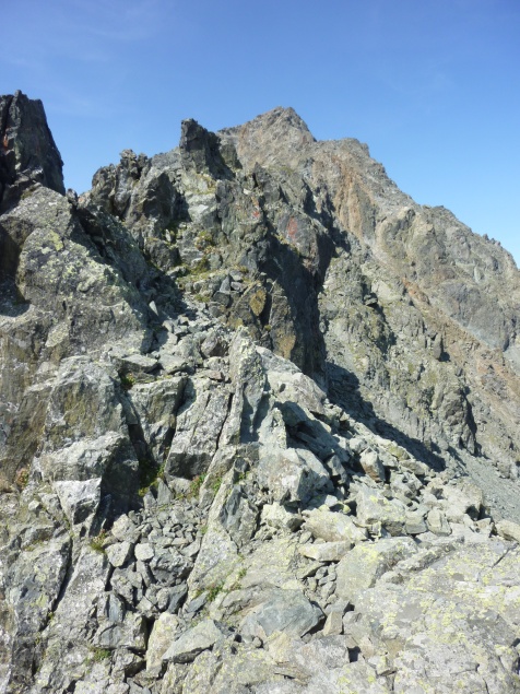 Foto: Manfred Karl / Klettertour / Schwarzhorn (3147 m), Ostgrat / Das wird noch spannend: Wo ist die beste Linie? / 04.12.2016 19:34:39