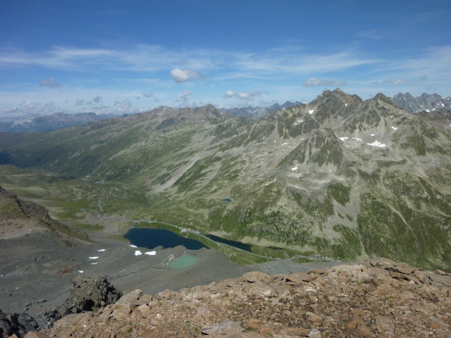 Foto: Manfred Karl / Klettertour / Schwarzhorn (3147 m), Ostgrat / Landschaftlich schöner Anstieg / 04.12.2016 19:31:00